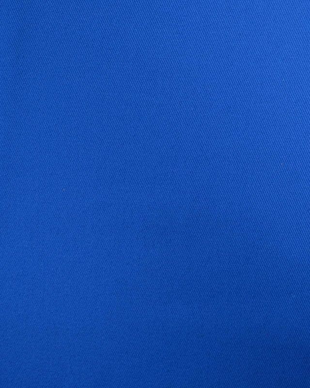 Tissu Sergé de Coton Bleu Electrique - Mercerine