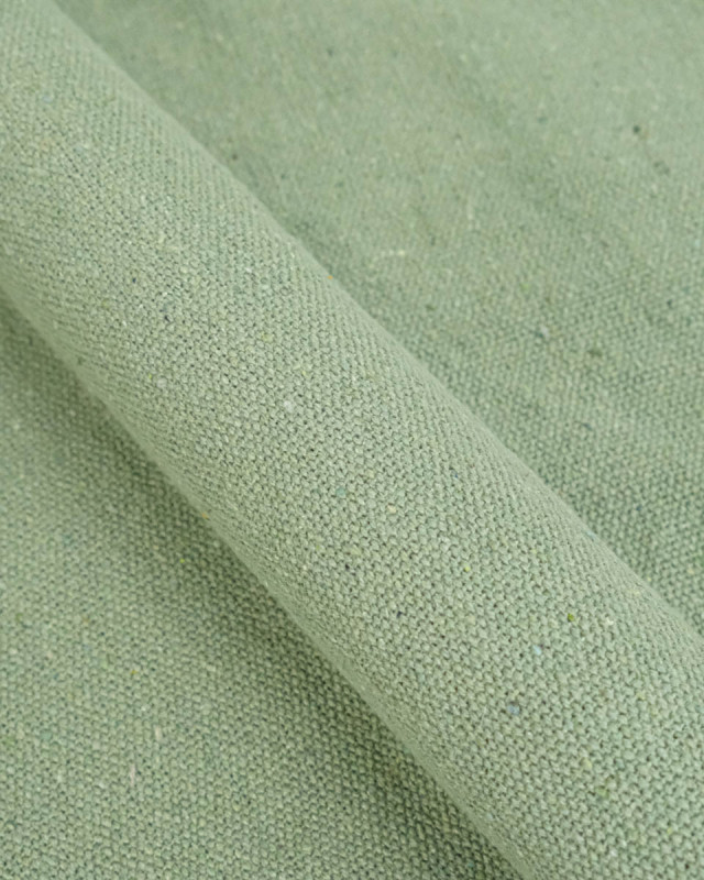 Toile Teintée Monaco Sauge - Mercerine