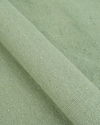 Toile Teintée Monaco Sauge - Mercerine