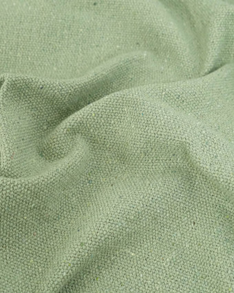 Toile Teintée Monaco Sauge - Mercerine