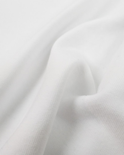 Sweat molleton fin blanc