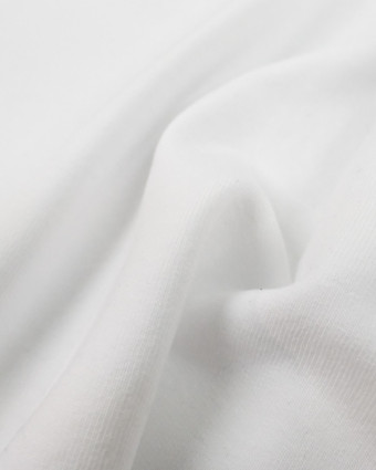 Sweat molleton fin blanc