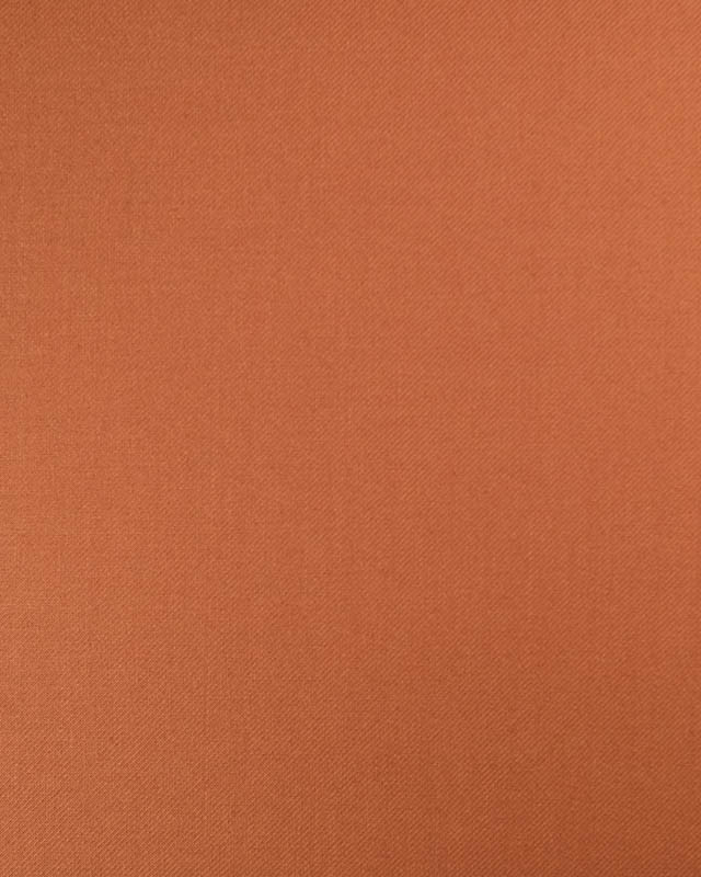 Tissu Sergé Polyviscose Chataigne   - Mercerine