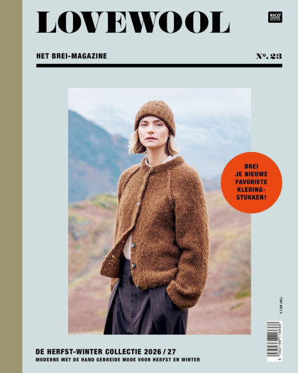 Lovewool 23 Automne-Hiver – 40 Modèles de Tricot – Rico Design - Mercerine