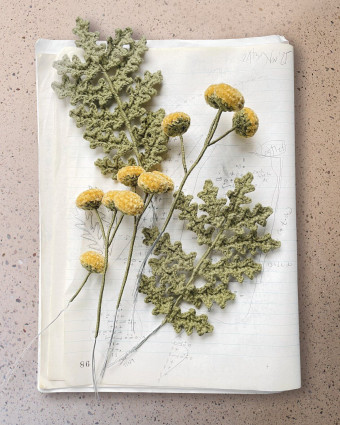 Fil de Papier 50cm - création floral - x10 - Rico Design - Mercerine