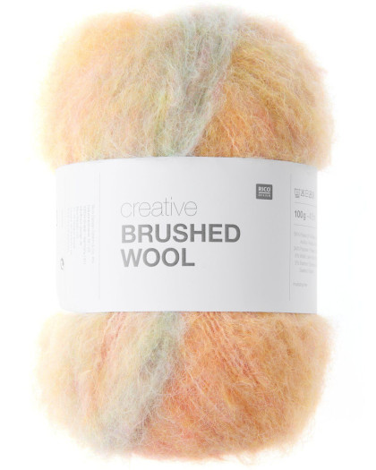 Fil à tricoter Créative Brushed Wool 56% Polyacrylique - Rico Design - Mercerine