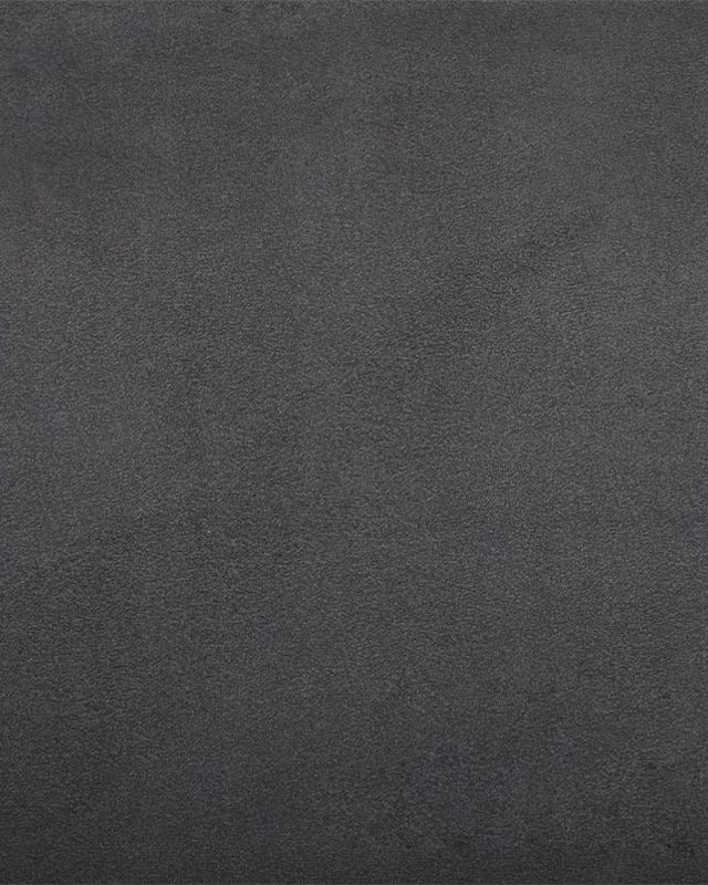 Tissu Velours Microfibre Ameublement Noir - Mercerine