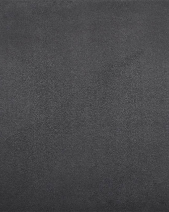 Tissu Velours Microfibre Ameublement Noir - Mercerine