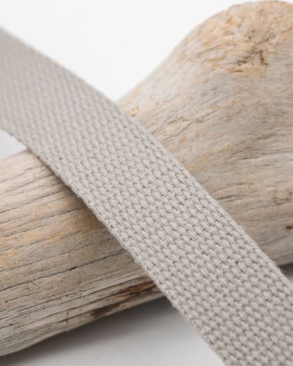 Sangle Coton Gris Clair - Mercerine