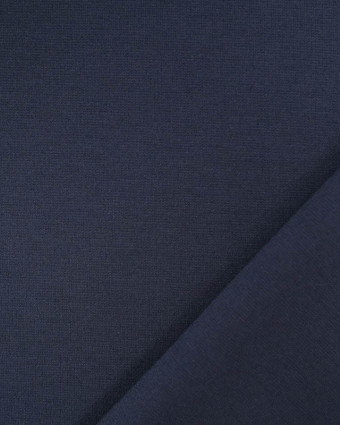 Tissu Jersey Milano Bleu Nuit - Mercerine
