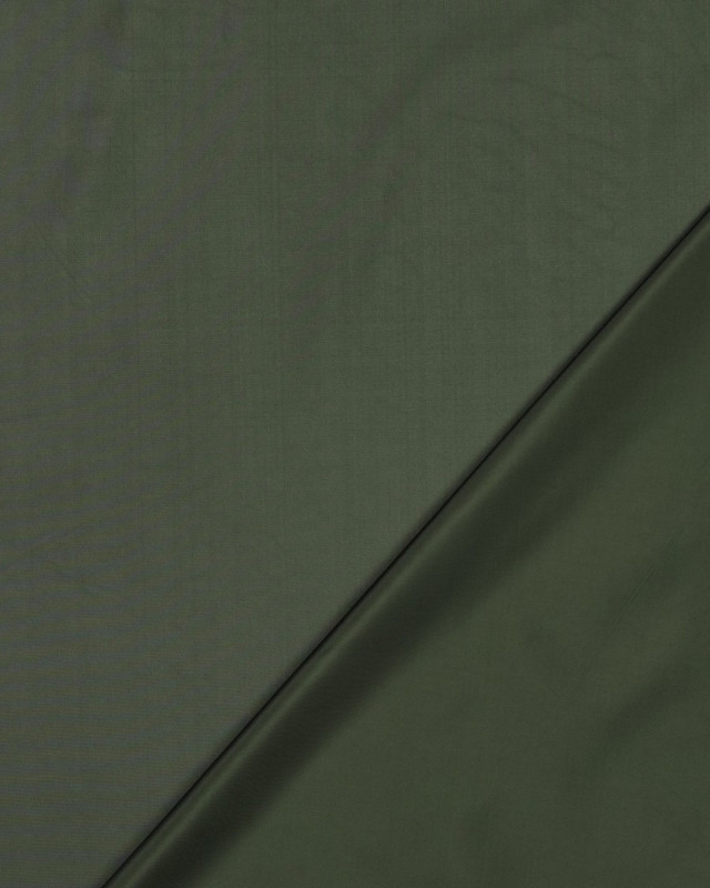 Tissu Déperlant Coupe Vent Vert Kaki - Mercerine
