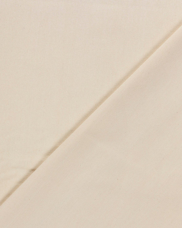 Tissu Toile Canvas Epaisse Ecru - Mercerine