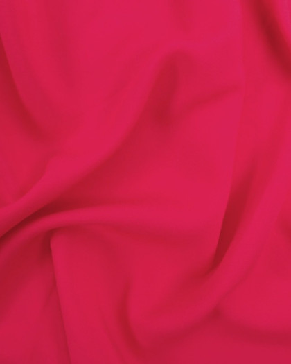 Tissu Viscose Rose Fuschia Alina  - Mercerine