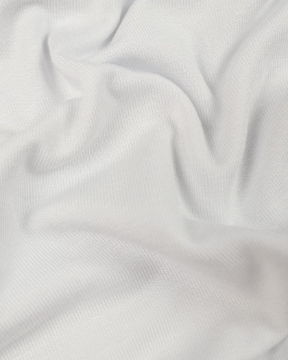 Jersey bambou blanc - 10cm