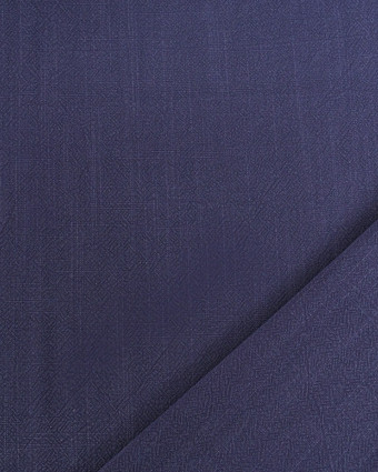 Tissu Lin Lavé Viscose Indigo Luna - Mercerine