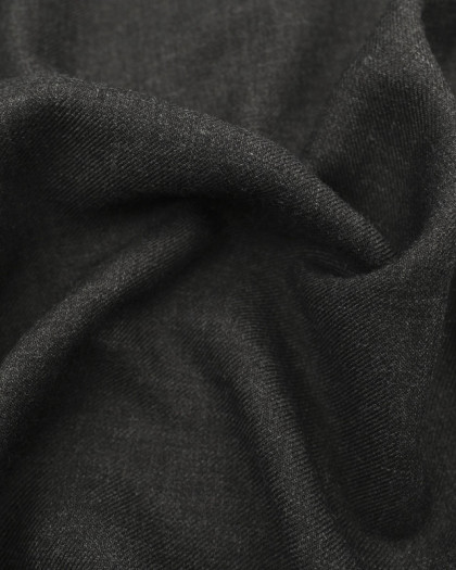 Sergé souple Gris Foncé