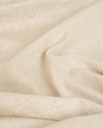 Aspect Lin Lurex Naturel Argent - Mercerine