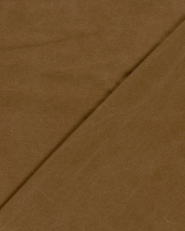 Tissu Toile Canvas Epaisse Marron - Mercerine