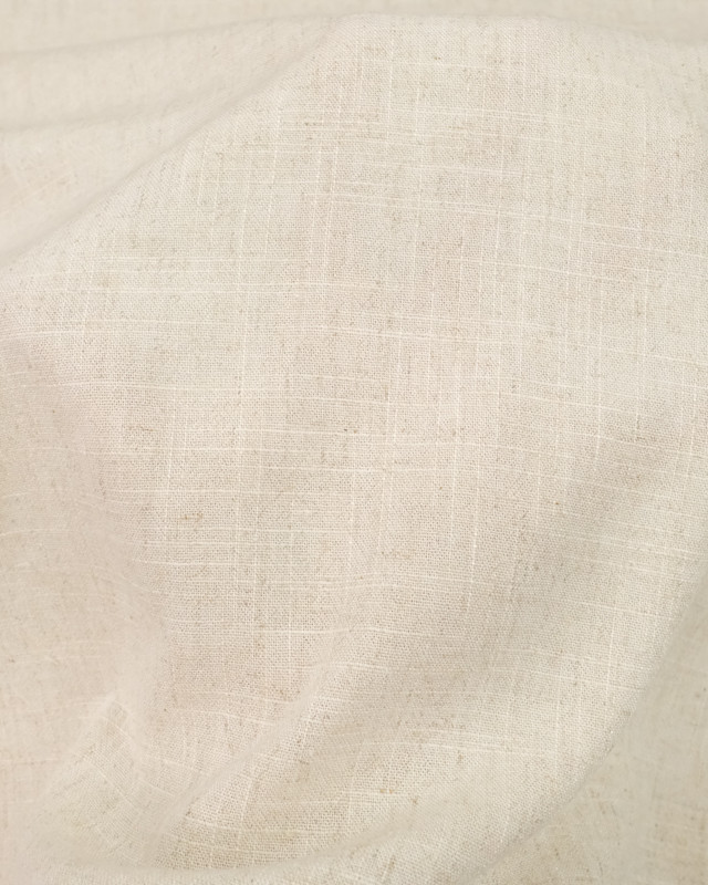Tissu Lin Mélangé Naturel - Mercerine