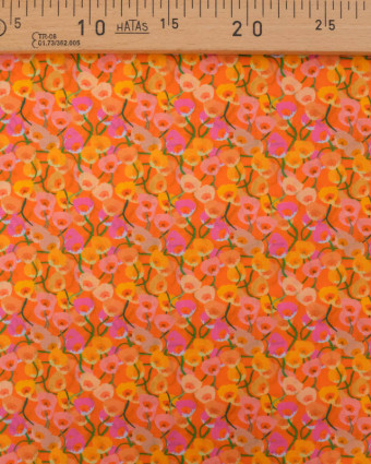 Voile de Coton Mila Corolle Orange