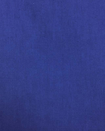 Coupon - Voile de coton Bleu roi - par 10cm