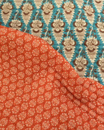Tissu Matelassé Indien Jaipur Elégance - Mercerine