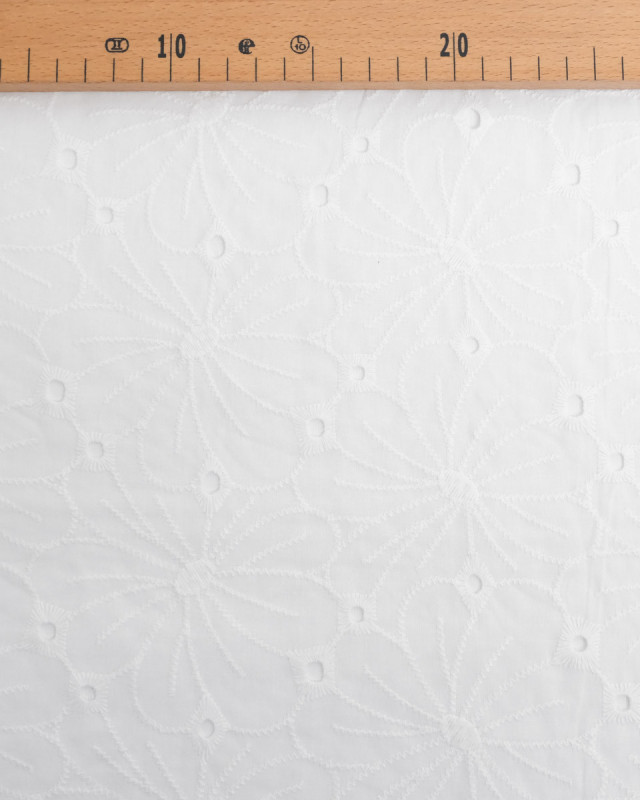 Broderie Anglaise Daisy Fields - Mercerine