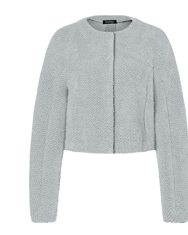 Patron Veste Burda 5607 - Mercerine