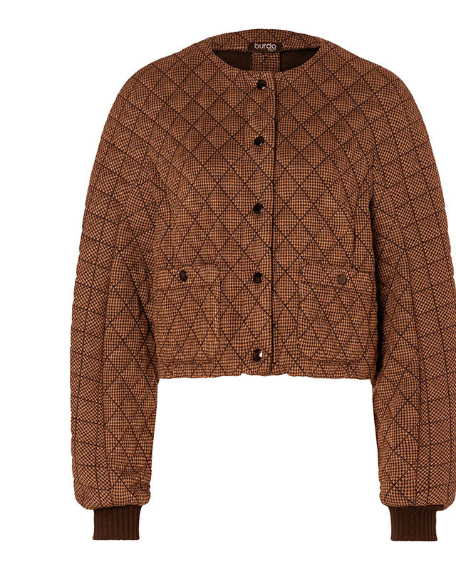 Patron Veste Burda 5607 - Mercerine