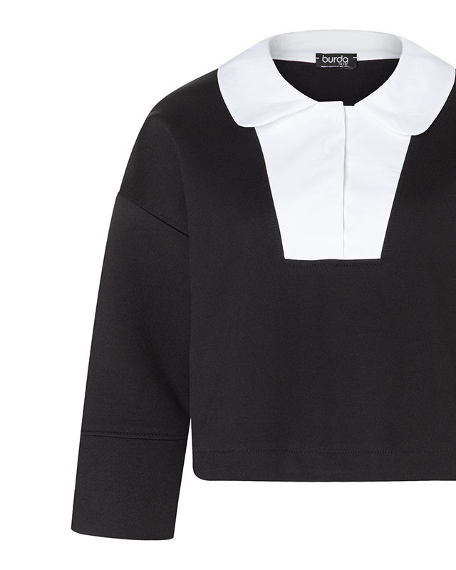 Patron Pull & Top Burda 5608 - Mercerine