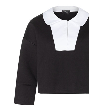 Patron Pull & Top Burda 5608 - Mercerine