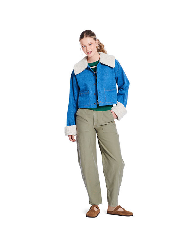 Patron Chemisier & Veste Burda 5661 - Mercerine