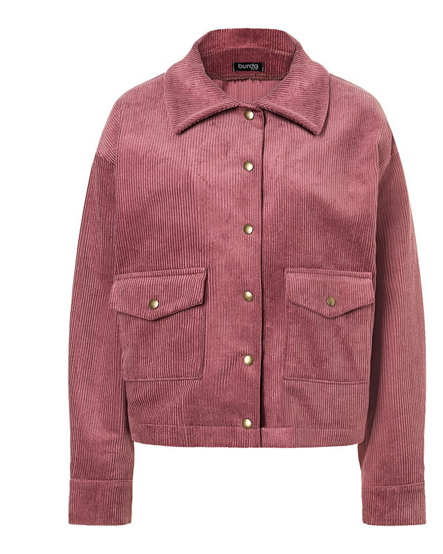 Patron Chemisier & Veste Burda 5661 - Mercerine