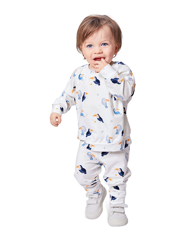 Patron Sweatshirt & Pantalon Burda 9186 - Mercerine