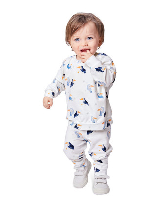 Patron Sweatshirt & Pantalon Burda 9186 - Mercerine