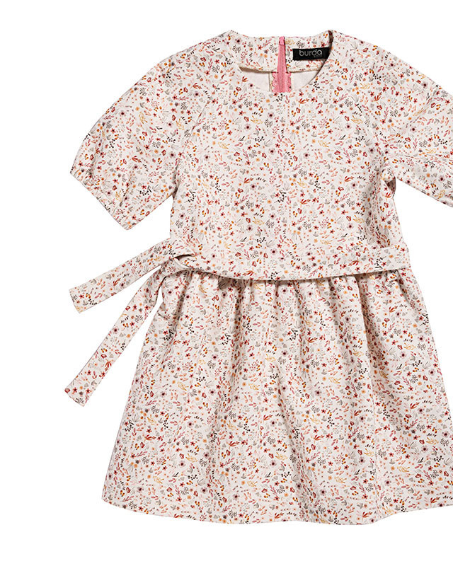 Patron Robe Burda 9189 - Mercerine