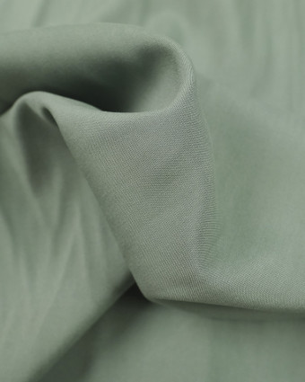 Tissu Viscose fine Vert de gris - Mercerine