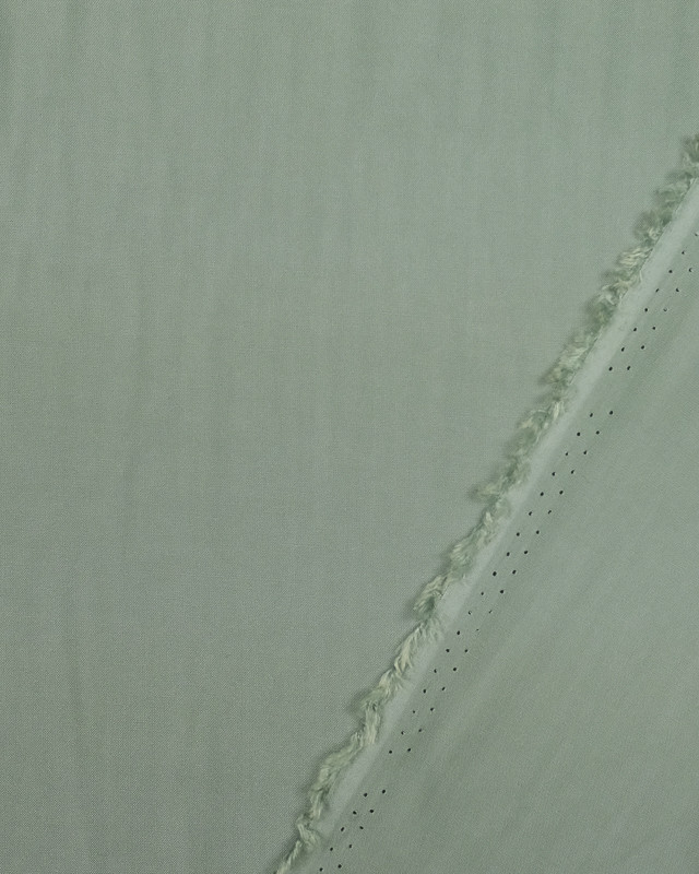 Tissu Viscose fine Vert de gris - Mercerine