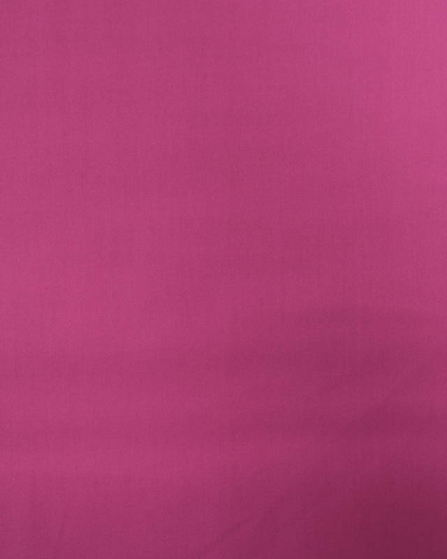 Popeline De Coton Premium Framboise Unie Oeko-Tex - Mercerine