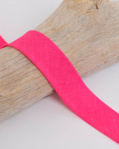 Biais 20mm Rose Fluo