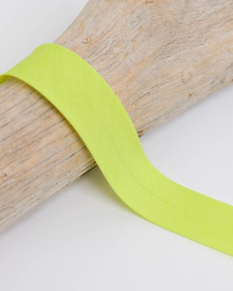 Biais 20mm Jaune Fluo - Mercerine