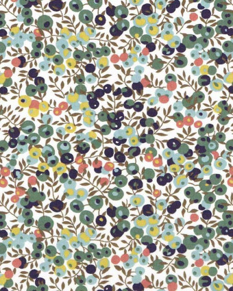 Tissu Liberty Fabrics - Liberty Fabrics Wiltshire vert sauge C- Mercerine.com