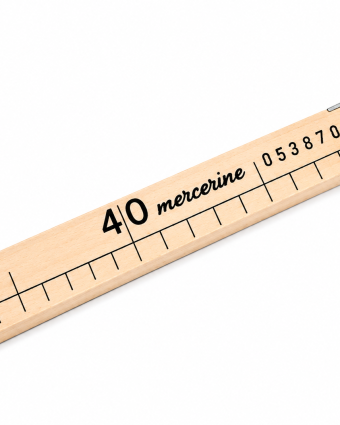 Règle Bois 50cm - Mercerine - Mercerine