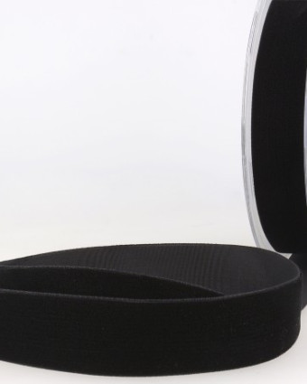 Ruban Velours Noir - Mercerine