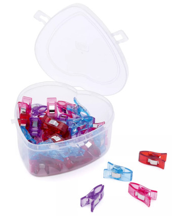 Pinces à Tissu Prym Love - Boite de 40 pièces - Mercerine