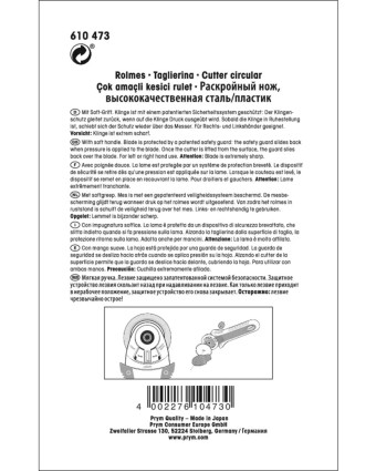 Couteau Rotatif - 45mm - Prym Love - Mercerine