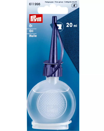 Huile pour Machines à coudre - 20ml - Prym - Mercerine