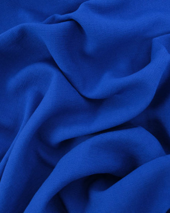 Viscose Unie Texturée Indigo - Mercerine