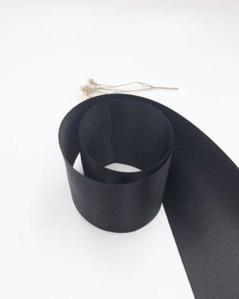 Coupon - Ruban satin noir