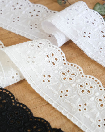 Galon Broderie Anglaise Lily - Mercerine